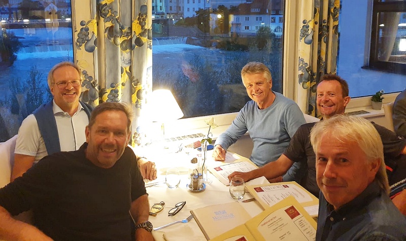 Abendessen der 55er des TCD in Krems