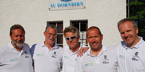 45er Team des TC Dornbirn 2018