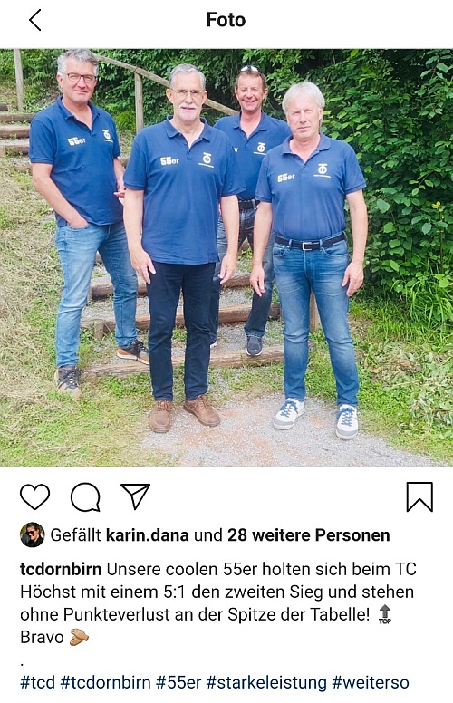 TC Dornbirn - Herren 55 in Hchst